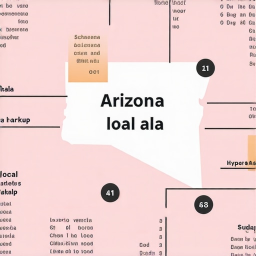 Advanced Local SEO Strategies in Arizona Infographic showcasing sophisticated local SEO tactics specific to Arizona's diverse markets.