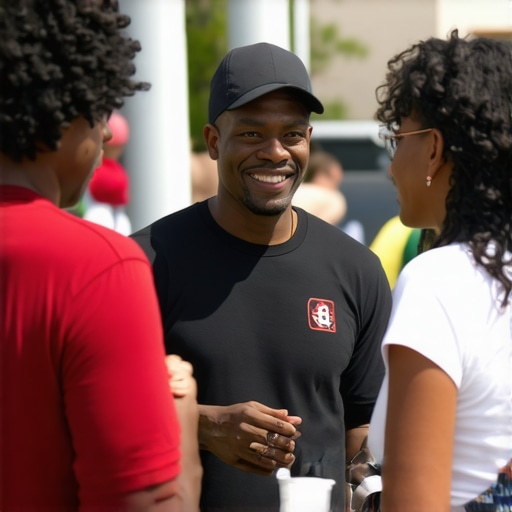 Community Engagement in Chandler Business owner participating in Chandler community event