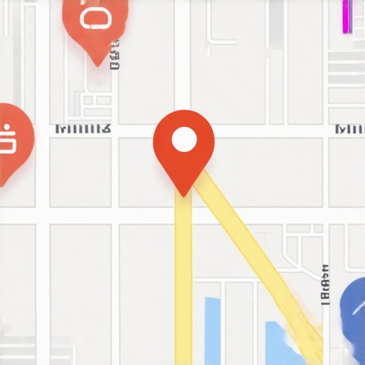 Diagram showing schema markup integration with Chandler map and local business icons