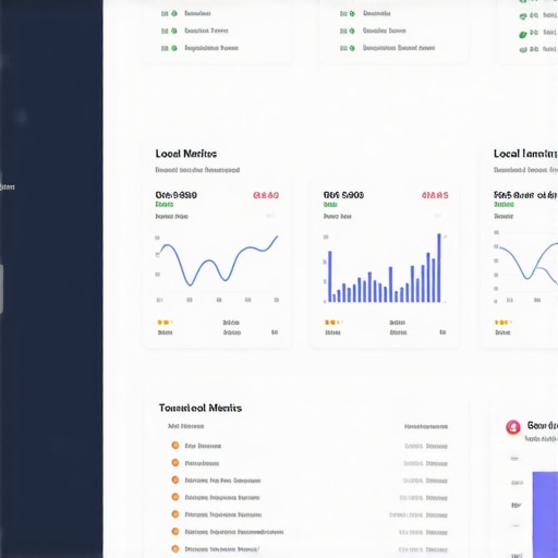 BrightLocal dashboard displaying local SEO performance metrics, citations, and reviews.