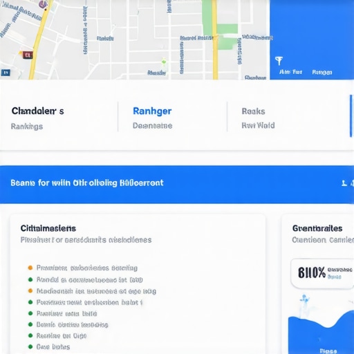 Screenshot showing local SEO tools monitoring Google Maps rankings and citations in Chandler