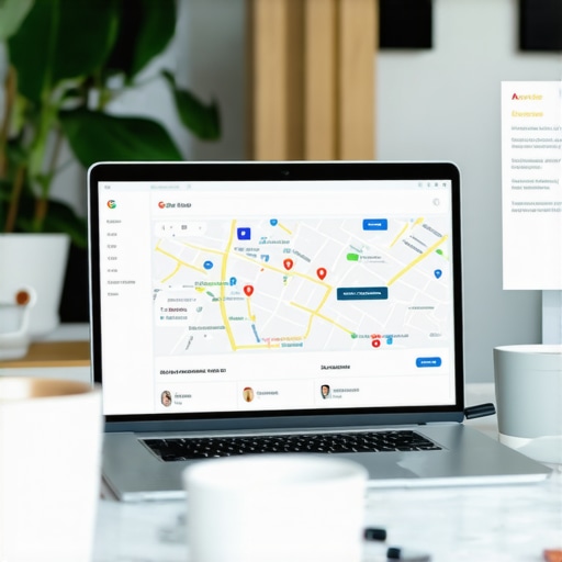 Business owner enhancing Google My Business profile for Chandler local SEO