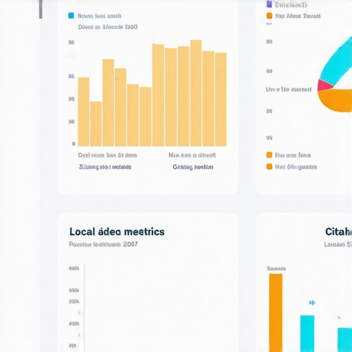 BrightLocal dashboard displaying review and citation metrics for local SEO management